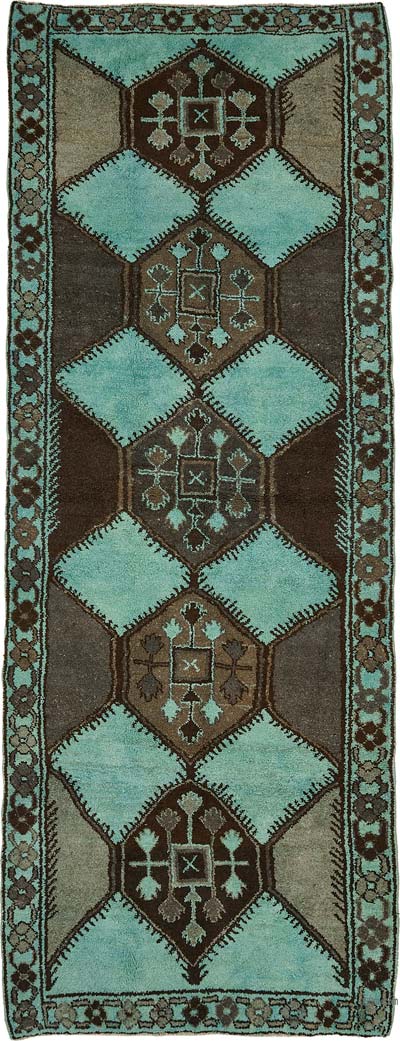 Vintage Tribal Runner Rug - 4' 8" x 12' 6" (56" x 150")