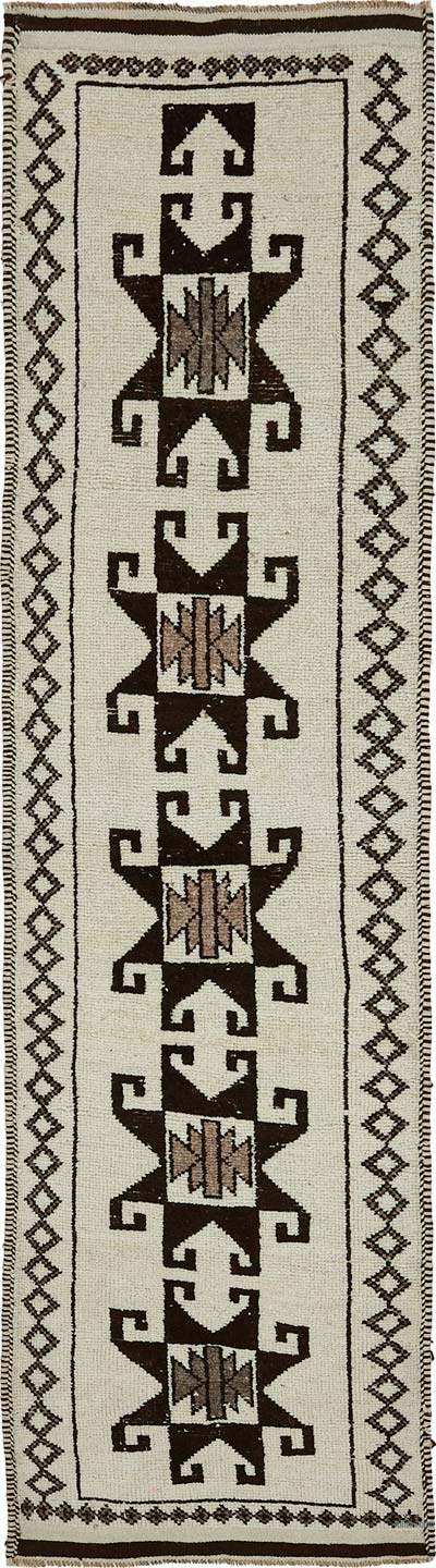 Vintage Tribal Runner Rug - 2' 10" x 10' 11" (34" x 131")