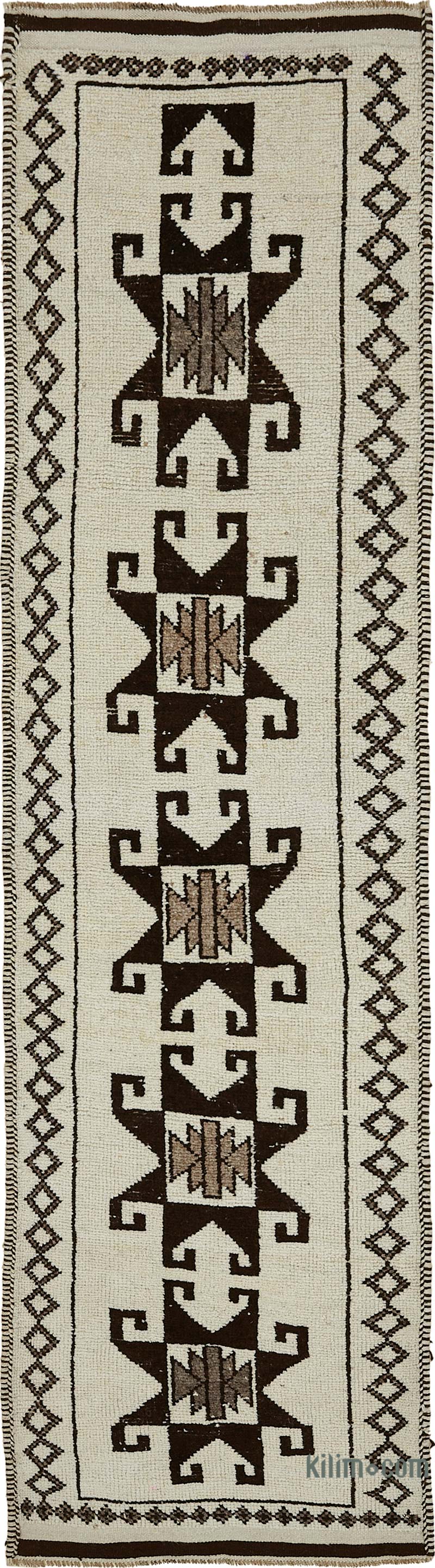 Vintage Tribal Runner Rug - 2' 10" x 10' 11" (34" x 131") - K0085108