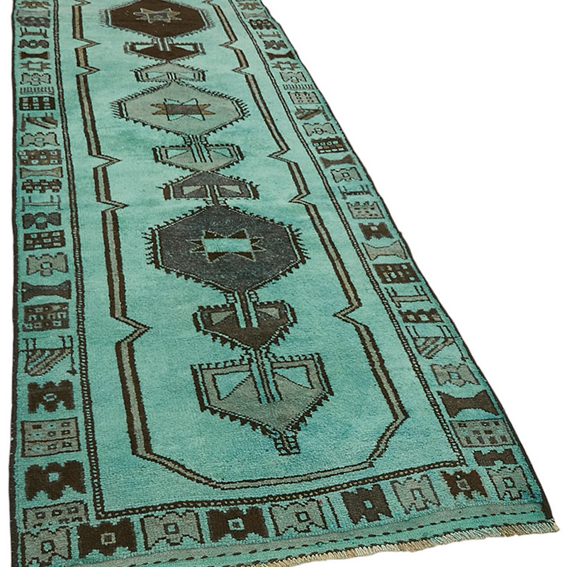 Vintage Tribal Runner Rug - 3' 8" x 11' 8" (44" x 140") - K0085110