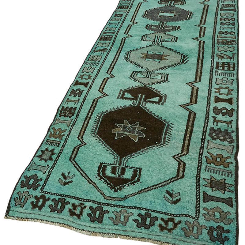 Vintage Tribal Runner Rug - 3' 8" x 11' 8" (44" x 140") - K0085110