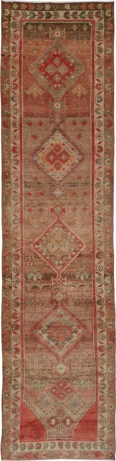 Alfombra Vintage de pasillo - 83 cm x 354 cm