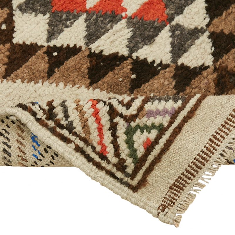 Vintage Tribal Runner Rug - 3' 2" x 10' 10" (38" x 130") - K0085113
