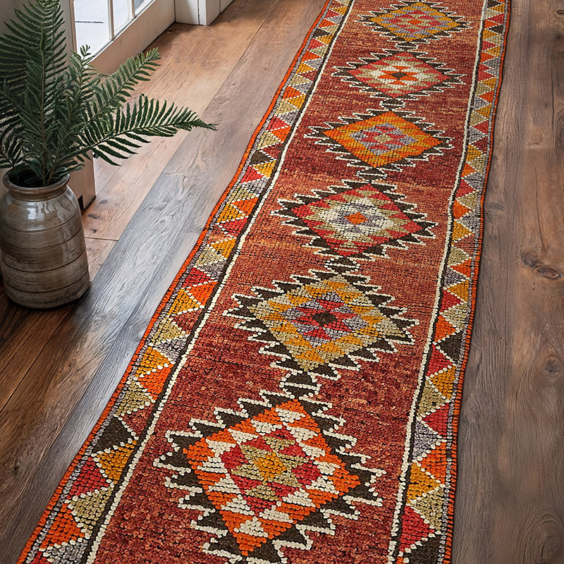 Vintage Anadolu Yolluk - 83 cm x 395 cm - K0085115