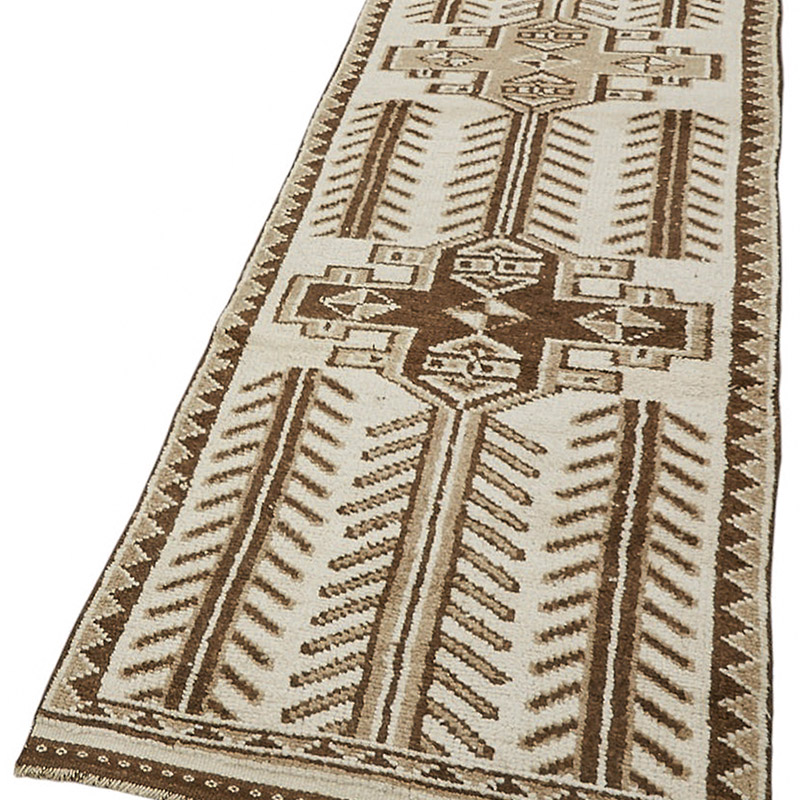 Vintage Tribal Runner Rug - 2' 11" x 11' 3" (35" x 135") - K0085117