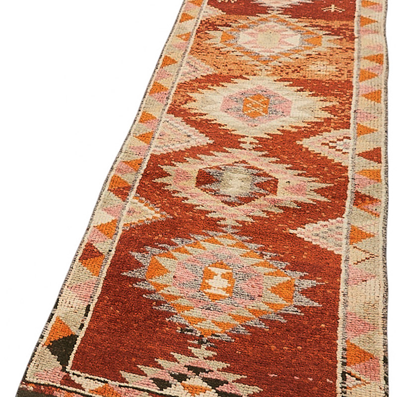 Vintage Anadolu Yolluk - 78 cm x 350 cm - K0085118