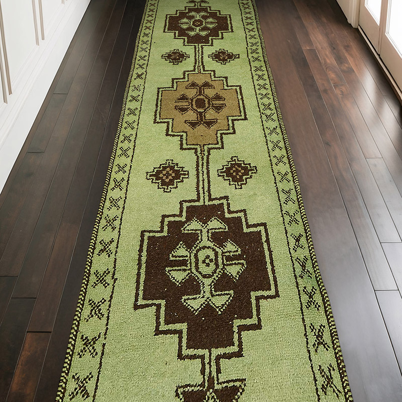 Vintage Tribal Runner Rug - 3' 4" x 11' 2" (40" x 134") - K0085119