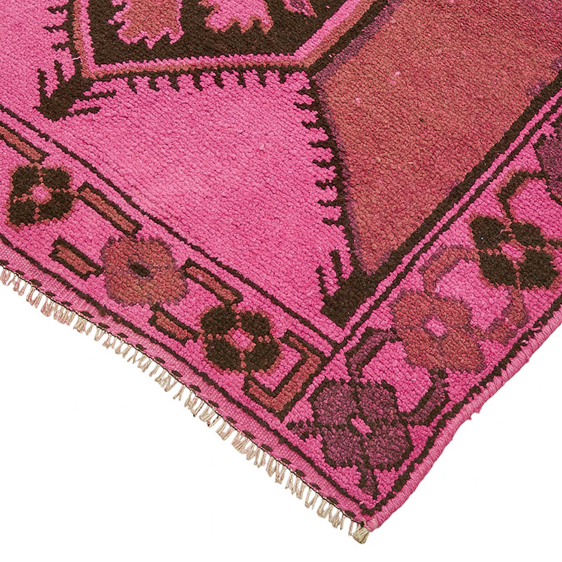 Alfombra Vintage de pasillo - 130 cm x 398 cm - K0085123