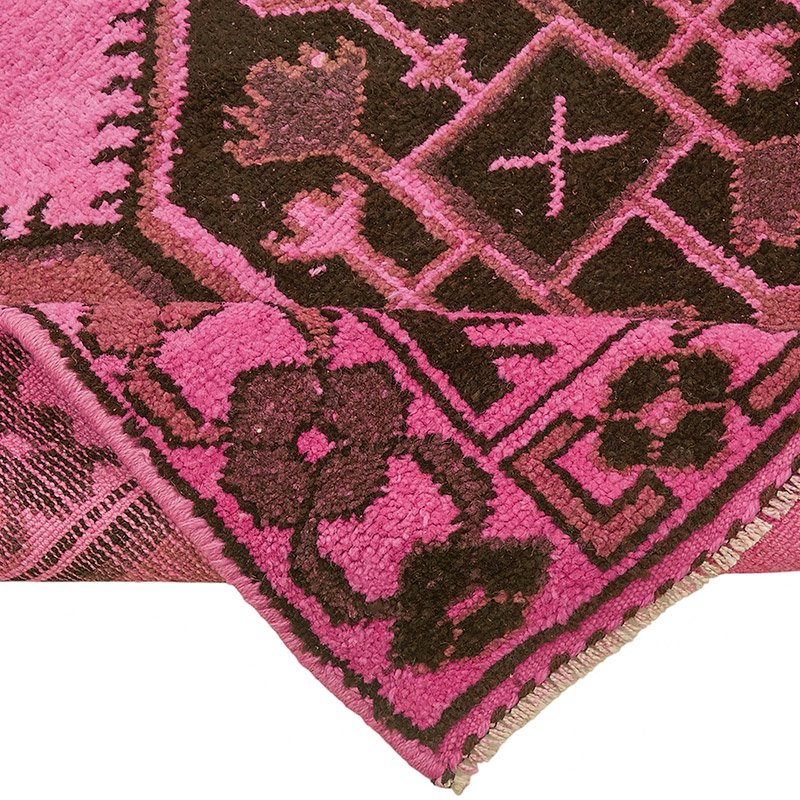 Alfombra Vintage de pasillo - 130 cm x 398 cm - K0085123