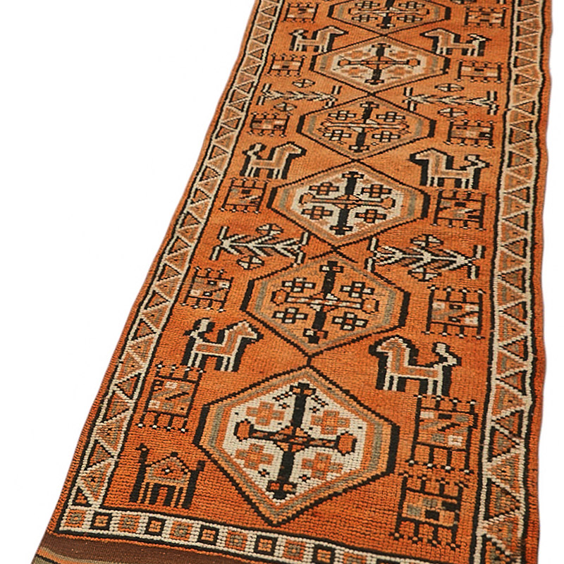 Vintage Anadolu Yolluk - 90 cm x 413 cm - K0085124