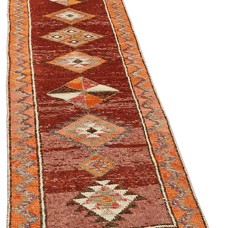 Vintage Anadolu Yolluk - 78 cm x 375 cm - K0085127