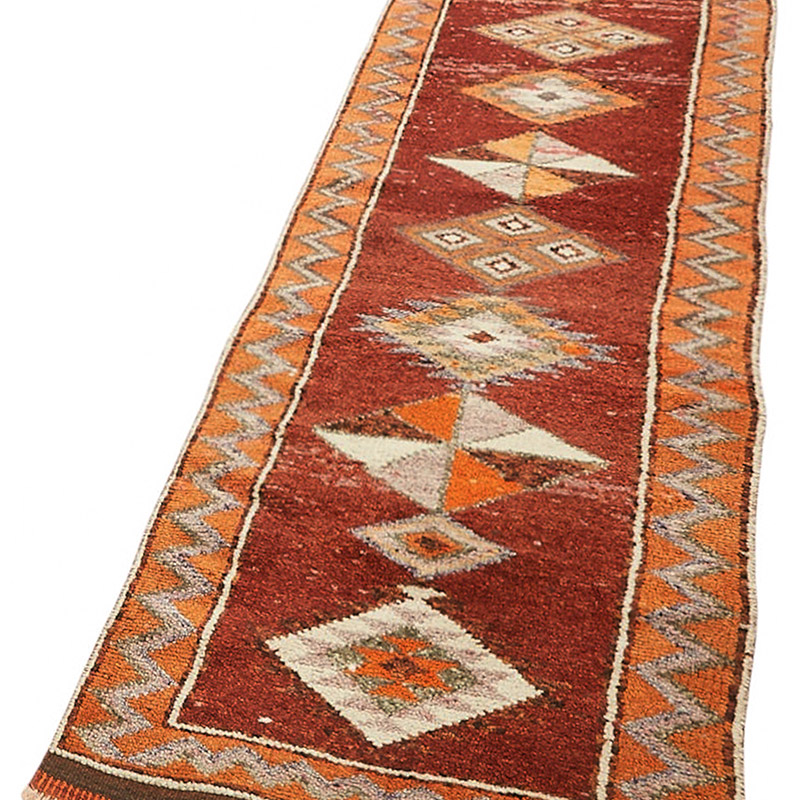 Vintage Anadolu Yolluk - 78 cm x 375 cm - K0085127