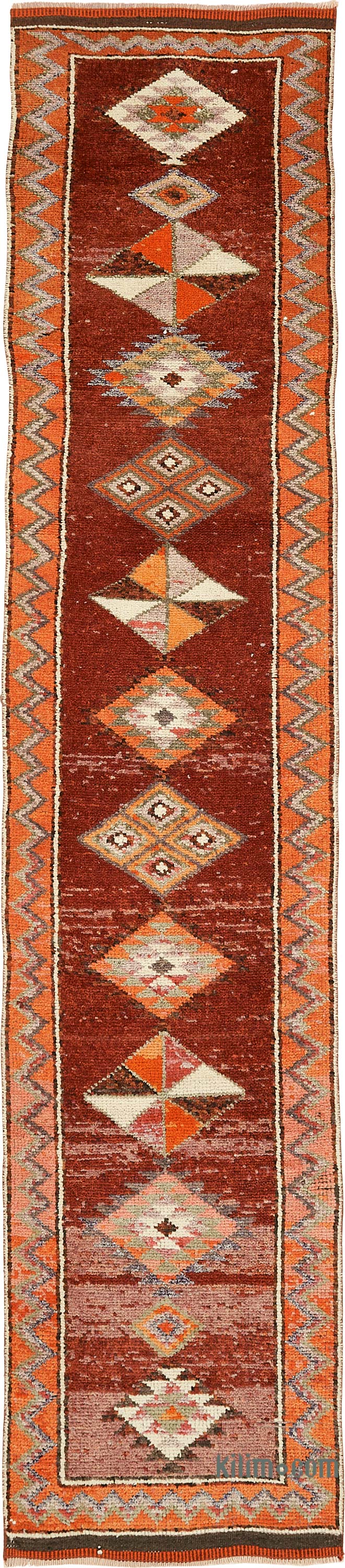 Vintage Anadolu Yolluk - 78 cm x 375 cm - K0085127