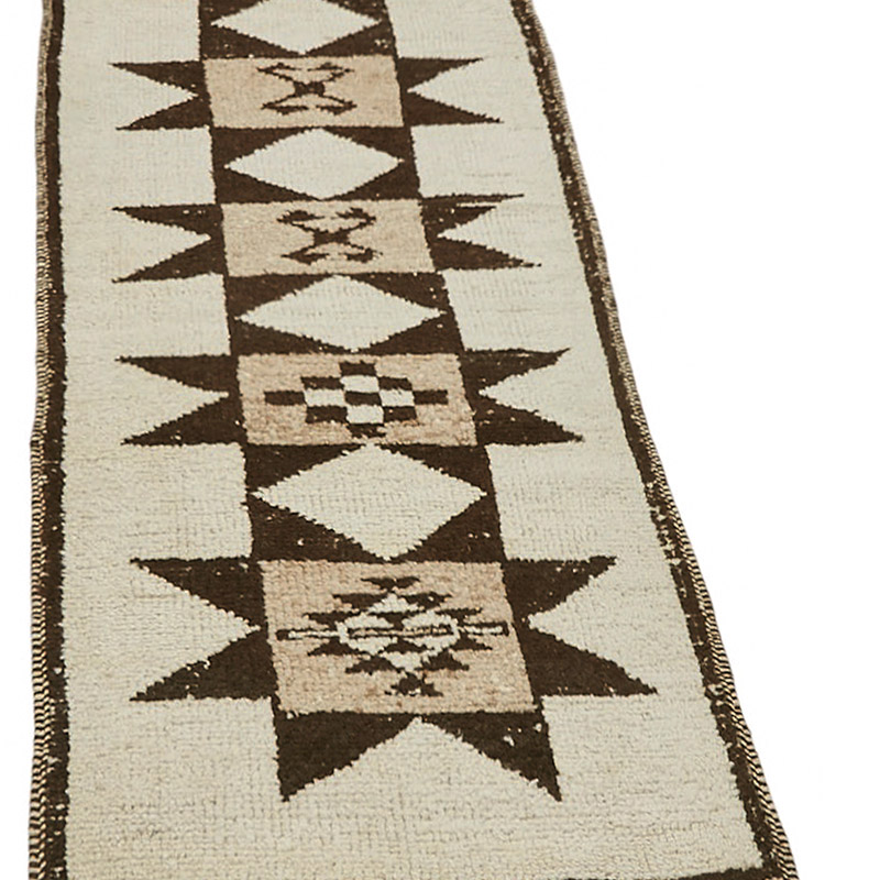 Alfombra Vintage de pasillo - 91 cm x 332 cm - K0085128