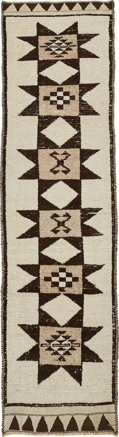 Vintage Tribal Runner Rug - 3'  x 10' 11" (36" x 131")