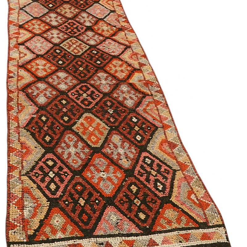 Alfombra Vintage de pasillo - 86 cm x 405 cm - K0085132