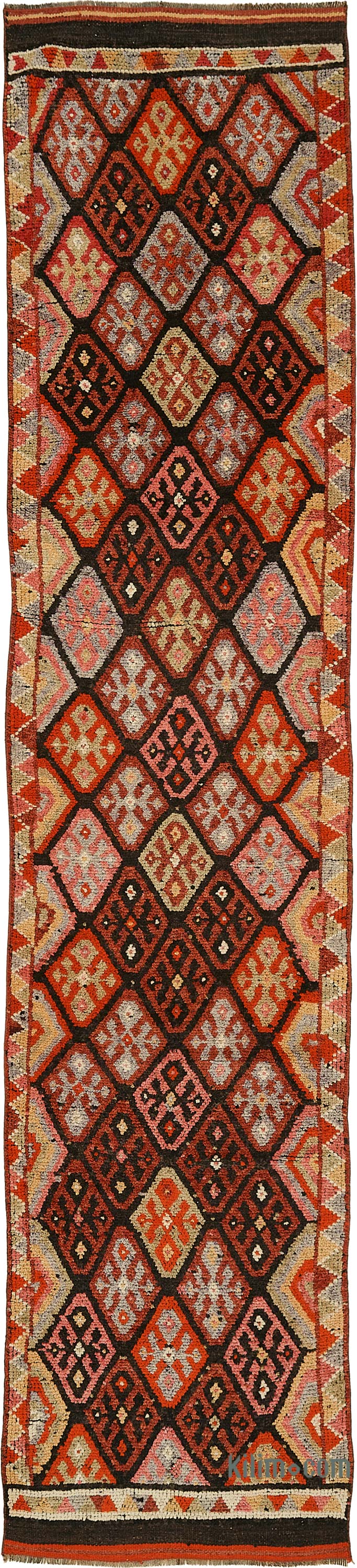 Alfombra Vintage de pasillo - 86 cm x 405 cm - K0085132