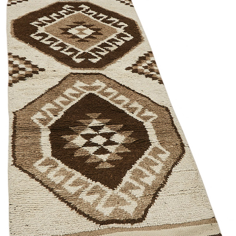 Alfombra Vintage de pasillo - 84 cm x 317 cm - K0085133