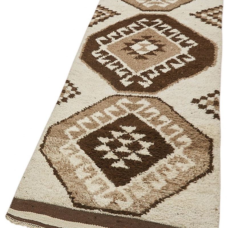 Alfombra Vintage de pasillo - 84 cm x 317 cm - K0085133