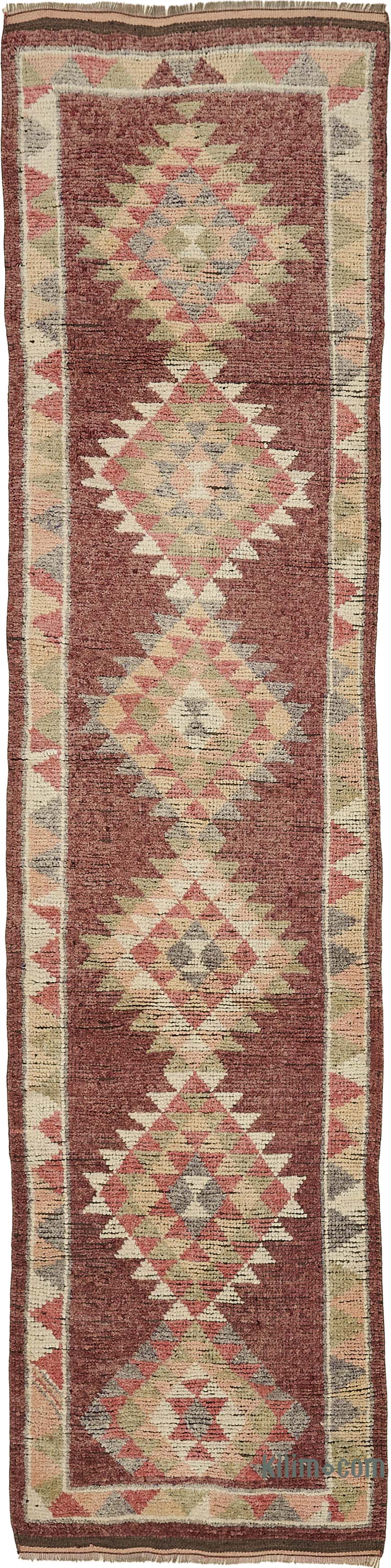 Vintage Anadolu Yolluk - 85 cm x 352 cm - K0085134