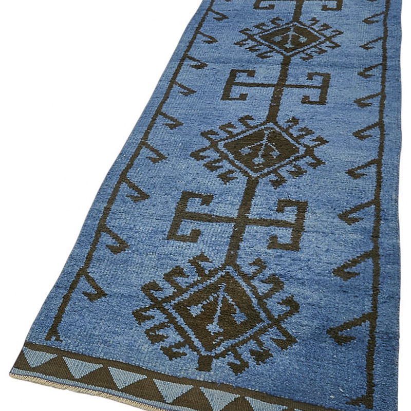 Alfombra Vintage de pasillo - 95 cm x 348 cm - K0085137