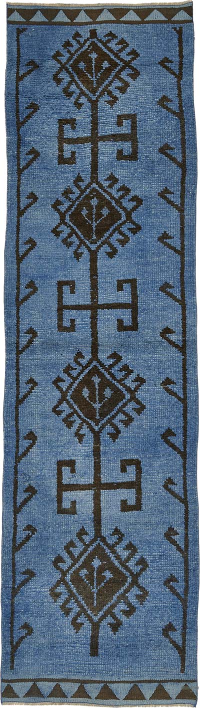Vintage Tribal Runner Rug - 3' 1" x 11' 5" (37" x 137")