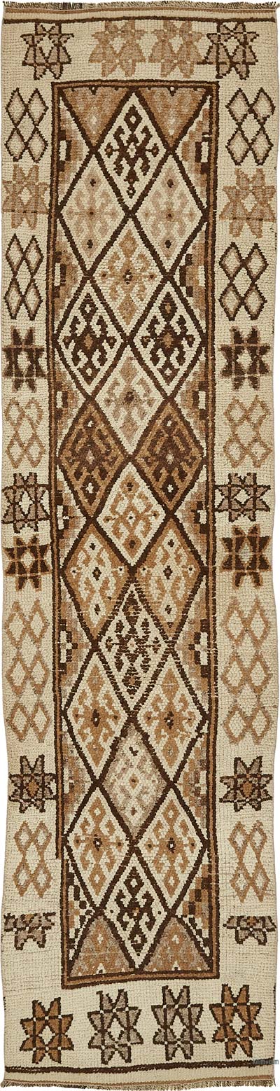Vintage Tribal Runner Rug - 2' 9" x 11' 1" (33" x 133")