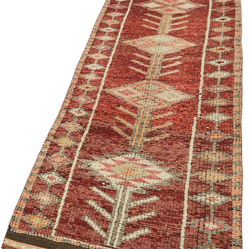 Vintage Tribal Runner Rug - 2' 7" x 11' 1" (31" x 133") - K0085139