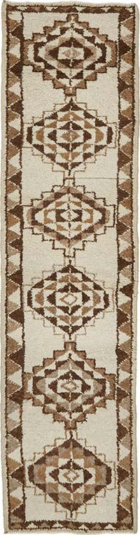 Alfombra Vintage de pasillo - 80 cm x 320 cm