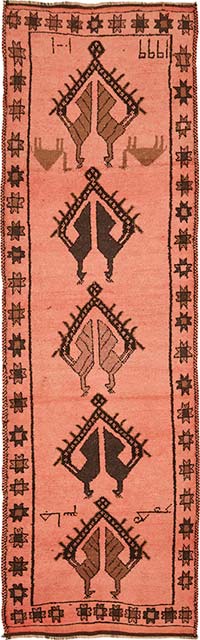Vintage Anadolu Yolluk - 104 cm x 356 cm