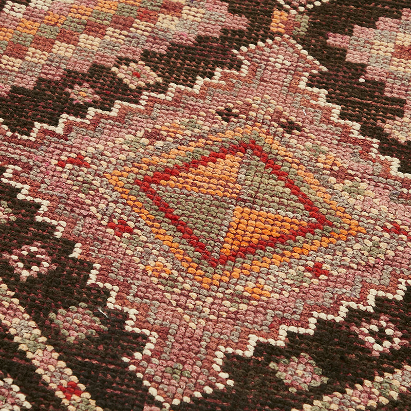 Vintage Tribal Runner Rug - 3' 1" x 13' 7" (37" x 163") - K0085147