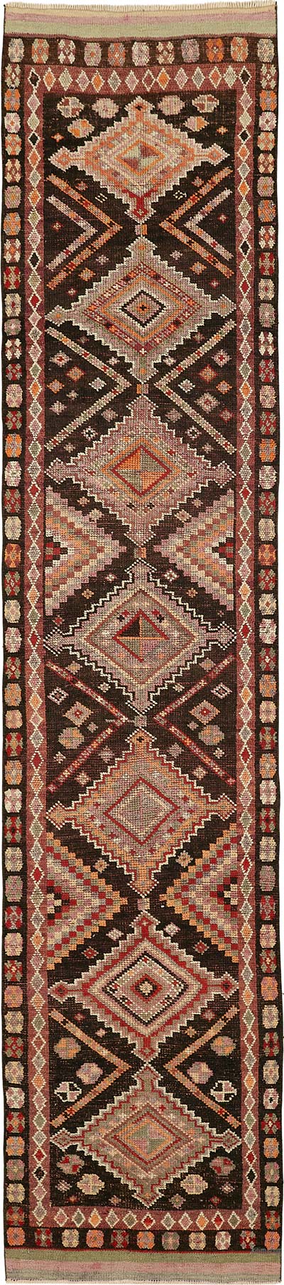 Vintage Anadolu Yolluk - 94 cm x 414 cm