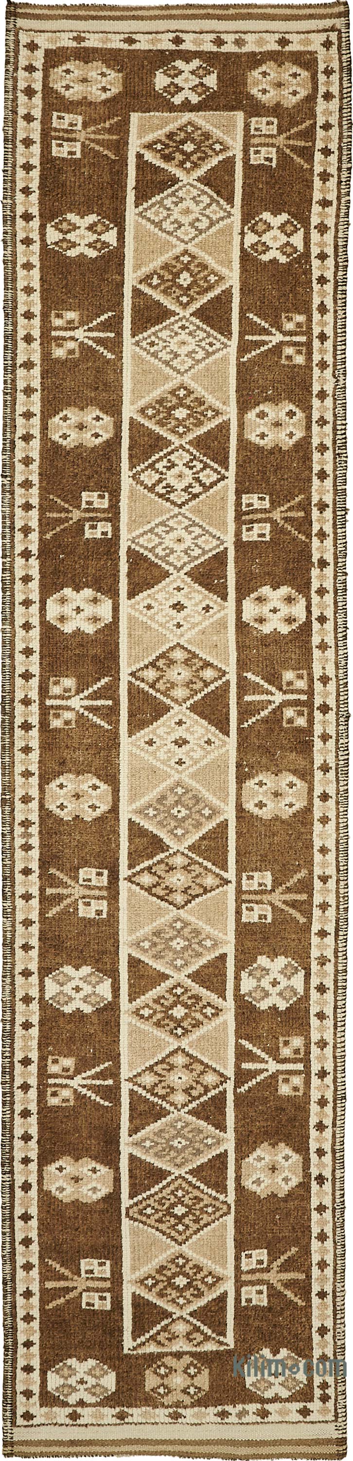 Vintage Anadolu Yolluk - 93 cm x 383 cm - K0085149