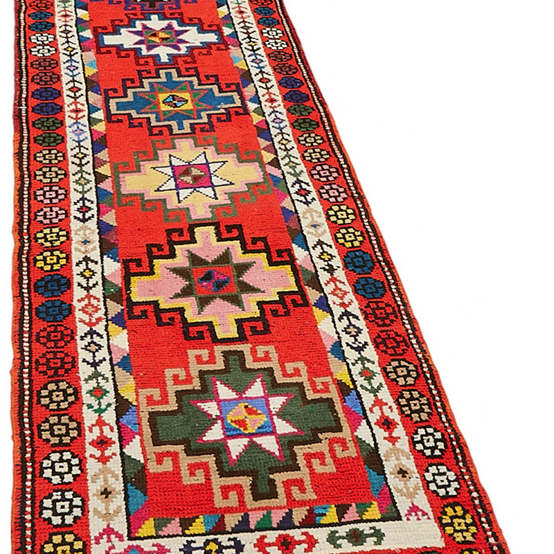 Alfombra Vintage de pasillo - 90 cm x 360 cm - K0085150