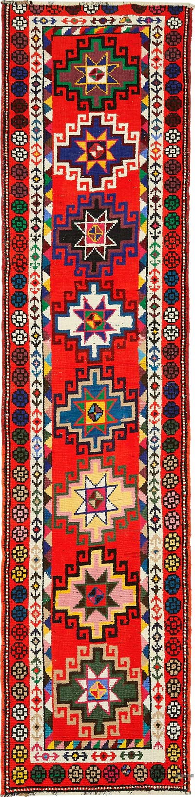 Vintage Anadolu Yolluk - 90 cm x 360 cm