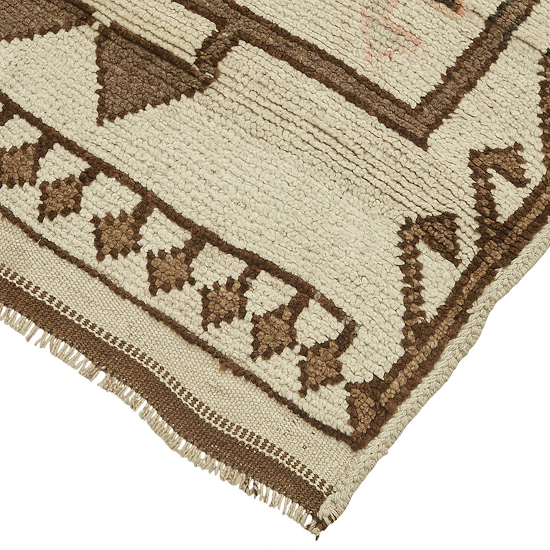 Alfombra Vintage de pasillo - 95 cm x 386 cm - K0085153