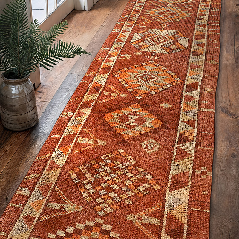 Vintage Anadolu Yolluk - 78 cm x 336 cm - K0085154