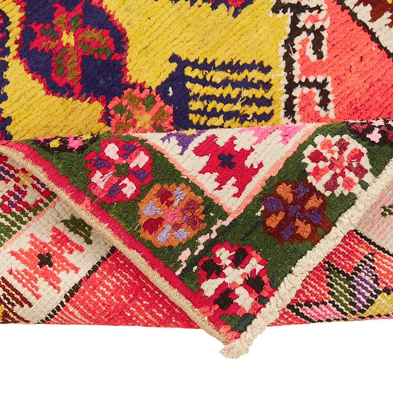 Alfombra Vintage de pasillo - 84 cm x 322 cm - K0085155