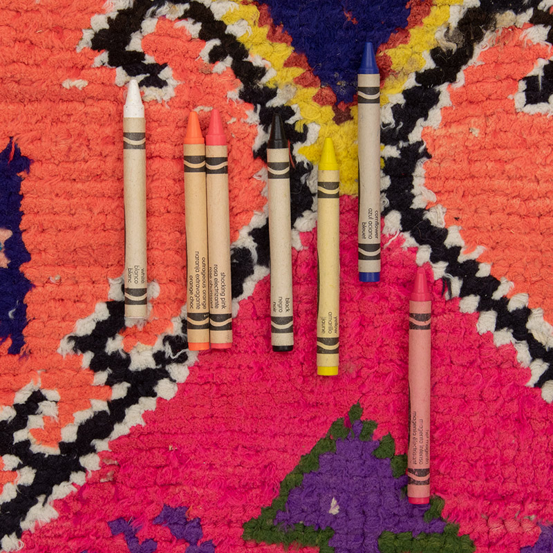 Alfombra Vintage de pasillo - 84 cm x 322 cm - K0085155