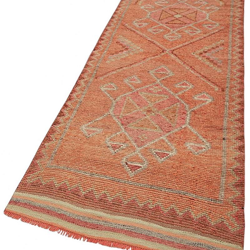 Vintage Tribal Runner Rug - 3' 3" x 10' 5" (39" x 125") - K0085156