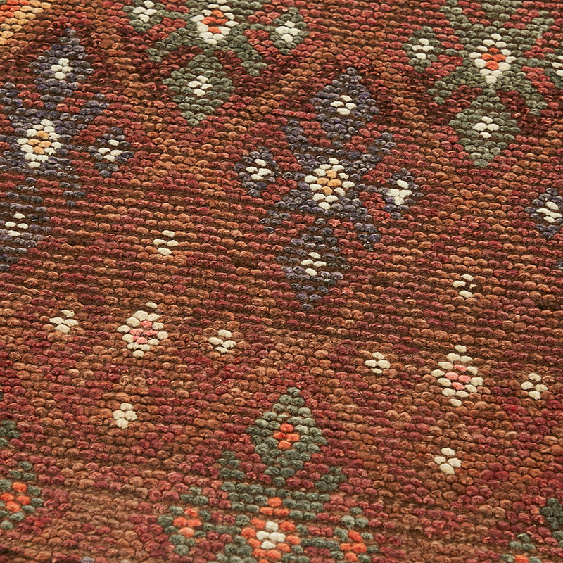 Vintage Tribal Runner Rug - 2' 10" x 13' 6" (34" x 162") - K0085158