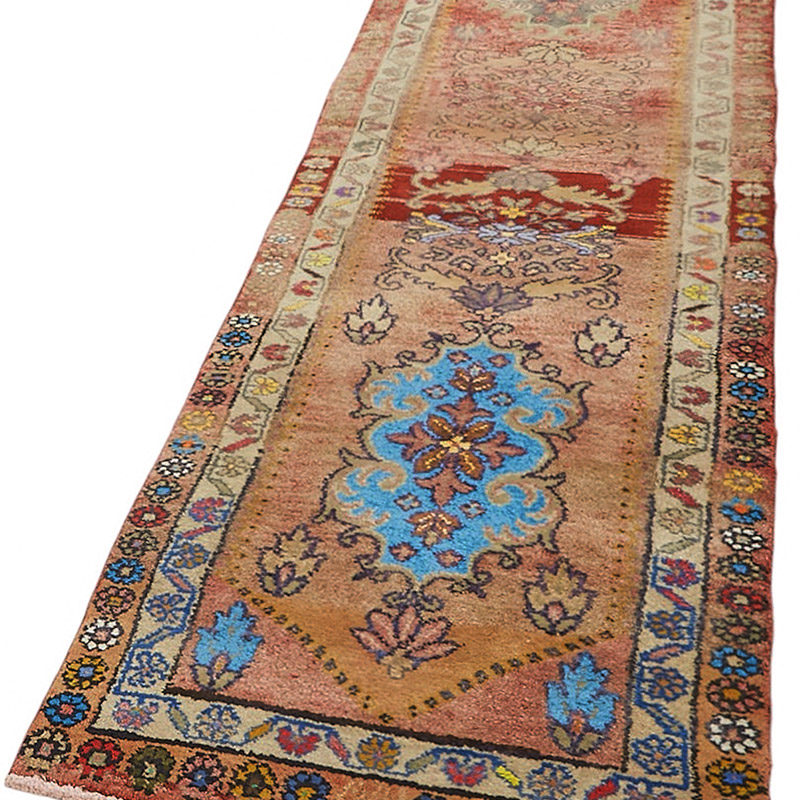 Vintage Tribal Runner Rug - 2' 8" x 10' 11" (32" x 131") - K0085159