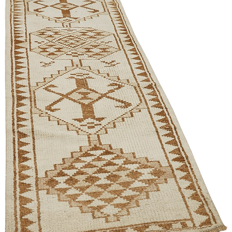 Vintage Tribal Runner Rug - 2' 11" x 9' 11" (35" x 119") - K0085160