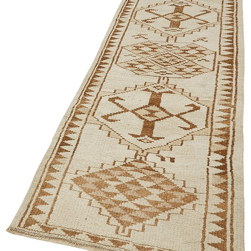 Vintage Tribal Runner Rug - 2' 11" x 9' 11" (35" x 119") - K0085160