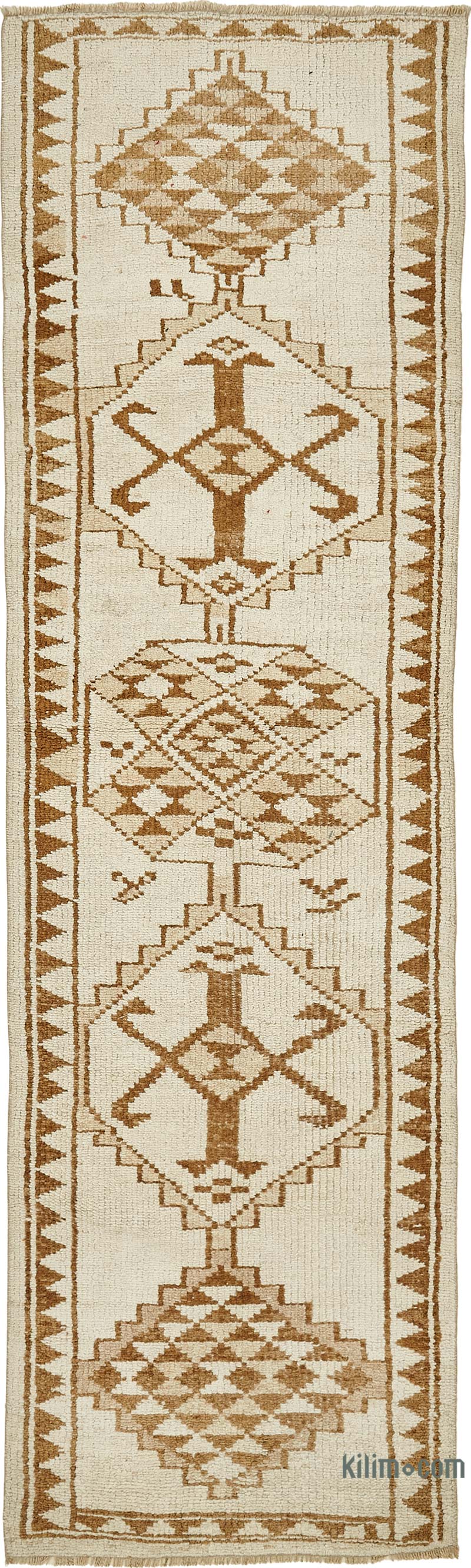 Vintage Tribal Runner Rug - 2' 11" x 9' 11" (35" x 119") - K0085160