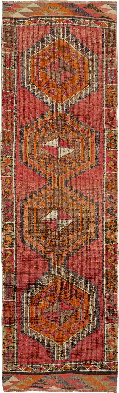 Vintage Anadolu Yolluk - 94 cm x 318 cm