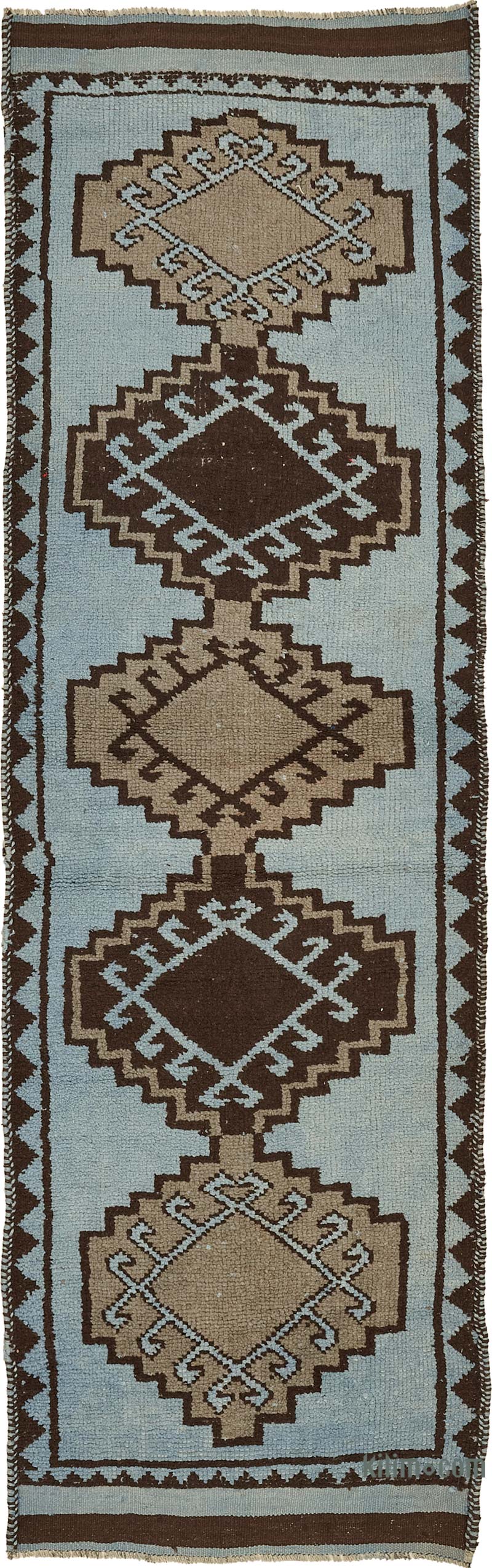 Alfombra Vintage de pasillo - 93 cm x 295 cm - K0085164