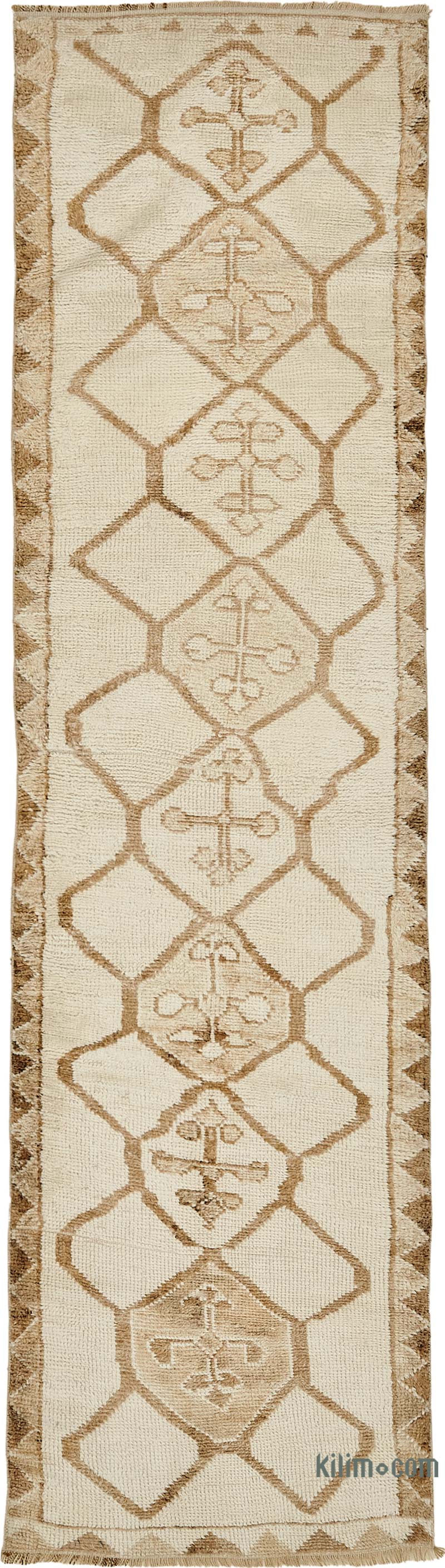 Vintage Anadolu Yolluk - 88 cm x 362 cm - K0085165