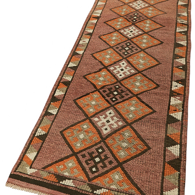Vintage Tribal Runner Rug - 2' 8" x 12' 2" (32" x 146") - K0085166