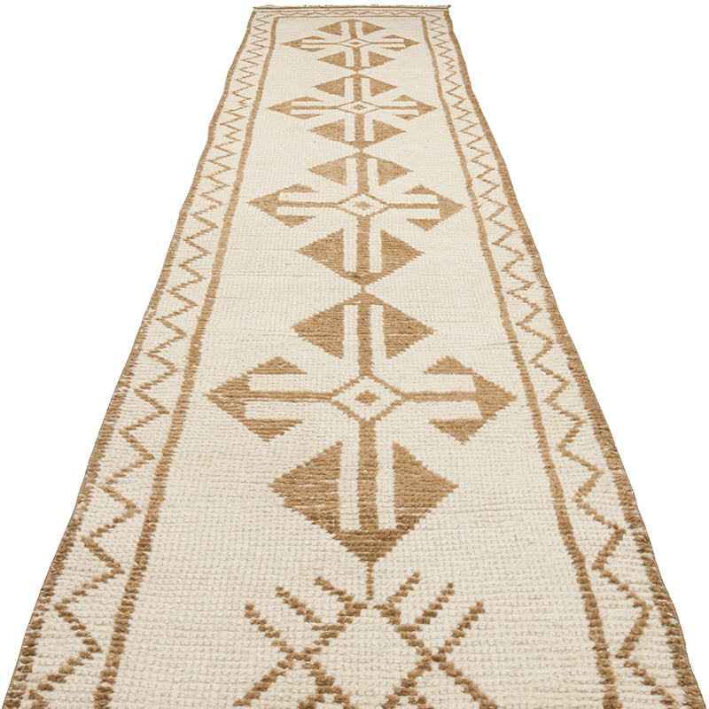 Vintage Tribal Runner Rug - 2' 11" x 14' 4" (35" x 172") - K0085168